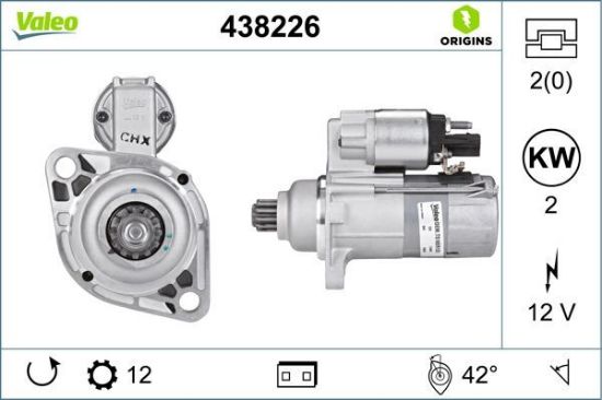 Obrázok żtartér VALEO  ORIGINS NEW 438226