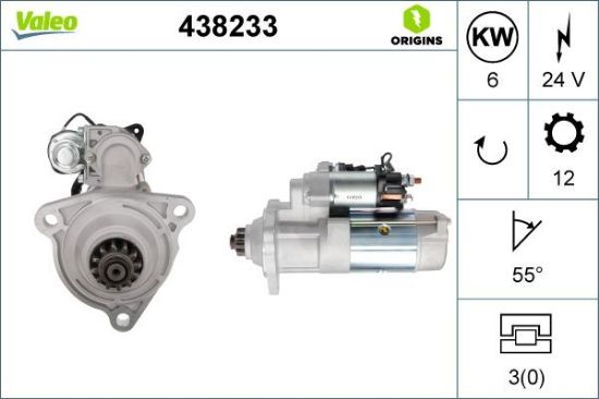 Obrázok żtartér VALEO  ORIGINS NEW 438233