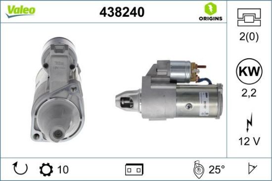 Obrázok żtartér VALEO  ORIGINS NEW 438240