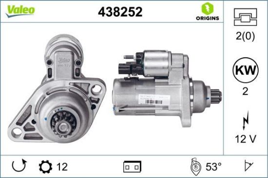 Obrázok żtartér VALEO  ORIGINS NEW 438252