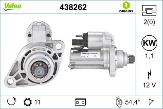 Obrázok żtartér VALEO  ORIGINS NEW 438262