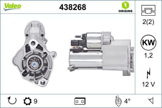 Obrázok żtartér VALEO  ORIGINS NEW 438268