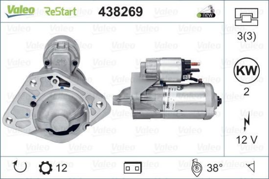 Obrázok żtartér VALEO  ORIGINS NEW STOP&START 438269