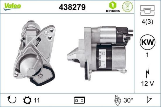 Obrázok żtartér VALEO  ORIGINS NEW STOP&START 438279