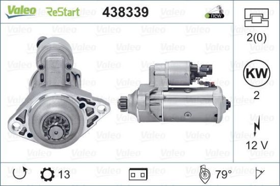 Obrázok żtartér VALEO  ORIGINS NEW STOP&START 438339