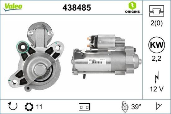 Obrázok żtartér VALEO  ORIGINS NEW 438485