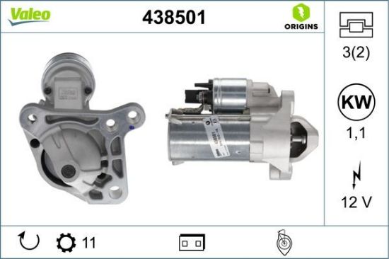 Obrázok żtartér VALEO  ORIGINS NEW 438501