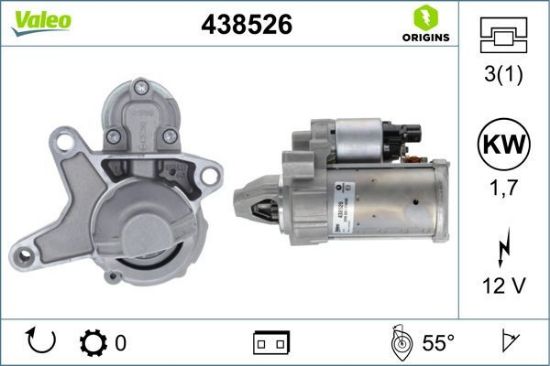 Obrázok żtartér VALEO  ORIGINS NEW STOP&START 438526