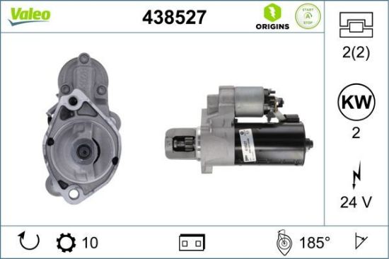 Obrázok żtartér VALEO  ORIGINS NEW STOP&START 438527