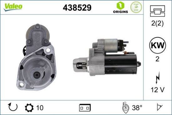 Obrázok żtartér VALEO  ORIGINS NEW STOP&START 438529
