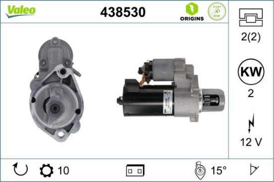 Obrázok żtartér VALEO  ORIGINS NEW STOP&START 438530