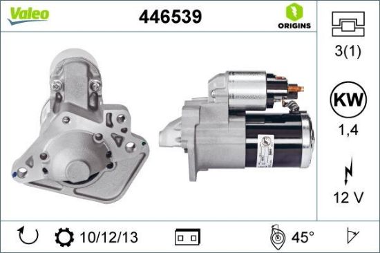 Obrázok żtartér VALEO  ORIGINS NEW 446539