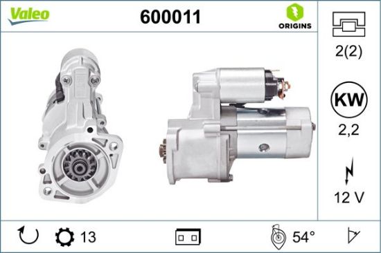 Obrázok żtartér VALEO  ORIGINS NEW 600011