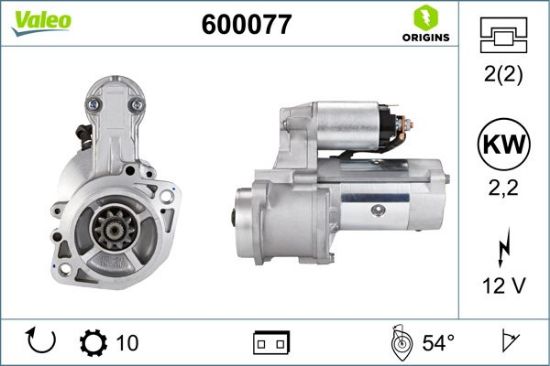 Obrázok żtartér VALEO  ORIGINS NEW 600077