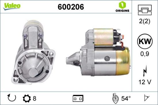 Obrázok żtartér VALEO  ORIGINS NEW 600206