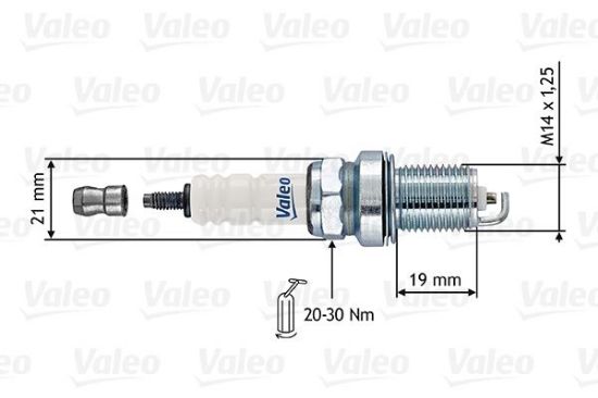 Obrázok Zapaľovacia sviečka VALEO  246856