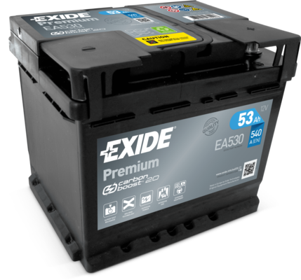 Obrázok Batéria EXIDE PREMIUM *** 12V/53Ah/540A
