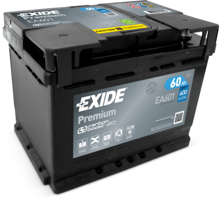 Obrázok Batéria EXIDE PREMIUM *** 12V/60Ah/600A
