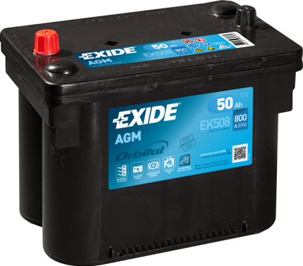 Obrázok Batéria EXIDE AGM 12V/50Ah/800A