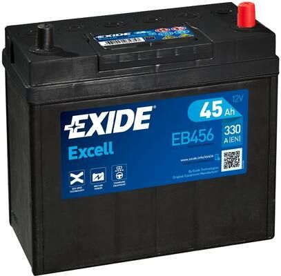 Obrázok Batéria EXIDE EXCELL ** 12V/45Ah/330A