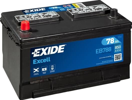 Obrázok Batéria EXIDE EXCELL ** 12V/85Ah/800A