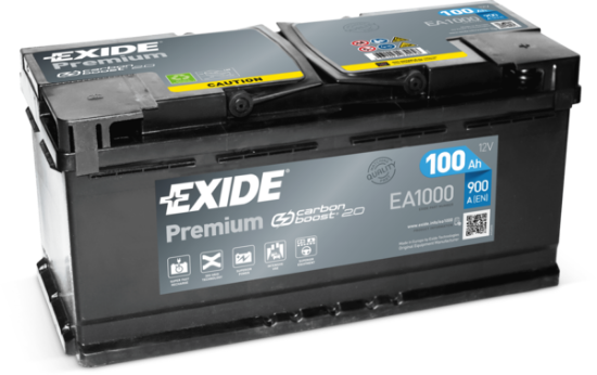 Obrázok Batéria EXIDE PREMIUM *** 12V/100Ah/900A