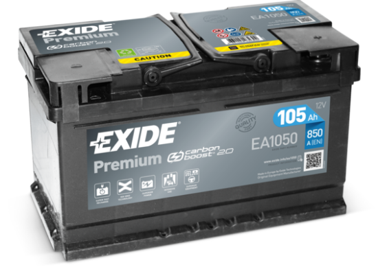 Obrázok Batéria EXIDE PREMIUM *** 12V/105Ah/850A