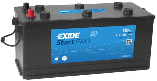 Obrázok Batéria EXIDE StartPRO 12V/180Ah/1000A