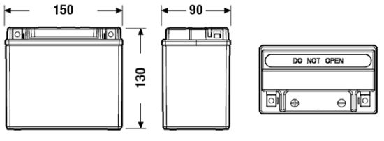 Obrázok Batéria EXIDE Start-Stop Auxiliary 12V/11Ah/150A
