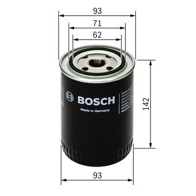 Obrázok Olejový filter BOSCH P3005