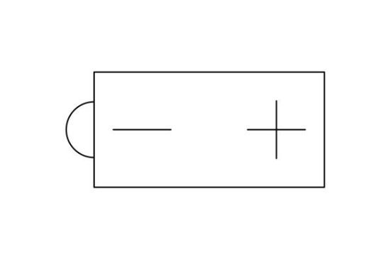Obrázok Batéria BOSCH M4 12V/12Ah/120A