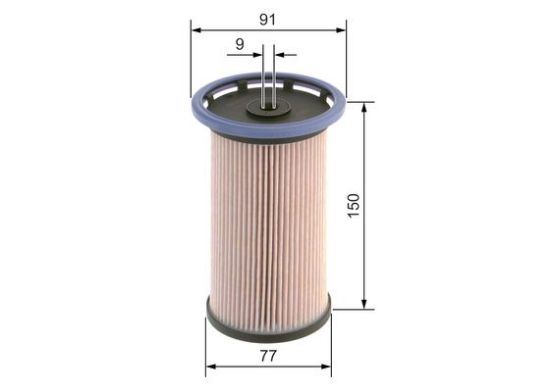 Obrázok Palivový filter BOSCH  1457070014