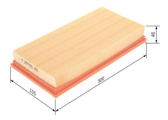 Obrázok Vzduchový filter BOSCH S3319