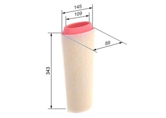 Obrázok Vzduchový filter BOSCH S3588