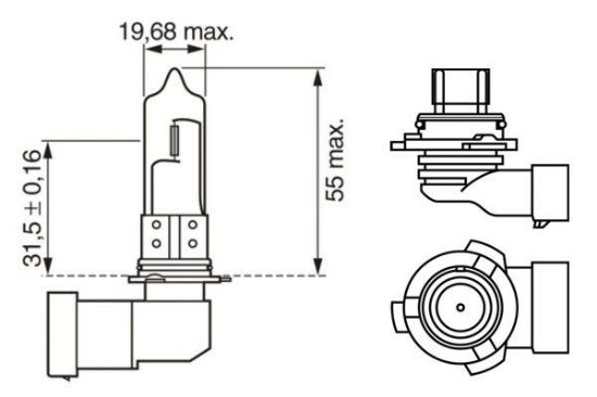 Obrázok żiarovka BOSCH Xenon Blue 1987302155