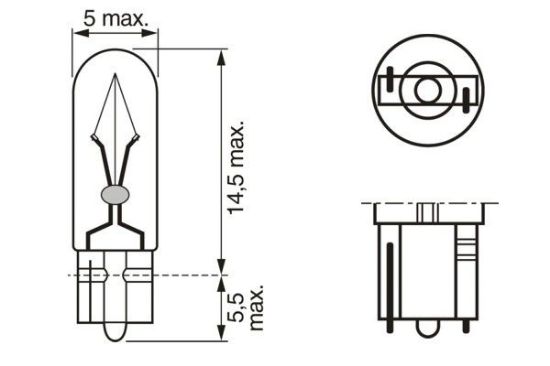 Obrázok żiarovka BOSCH Pure Light 1987302240
