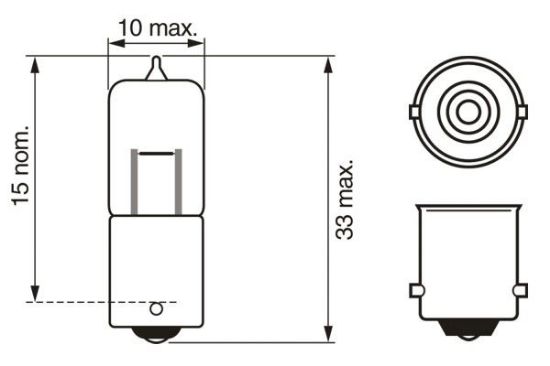 Obrázok żiarovka BOSCH Pure Light 1987302233