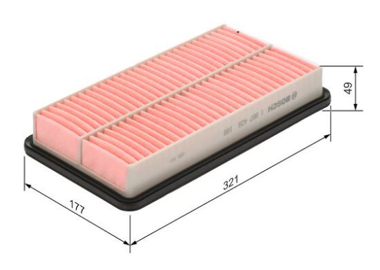 Obrázok Vzduchový filter BOSCH S9188