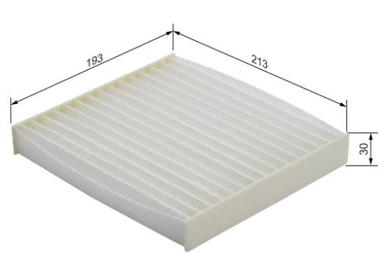 Obrázok Filter vnútorného priestoru BOSCH  1987432190