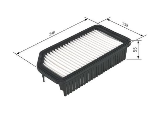 Obrázok Vzduchový filter BOSCH S0137
