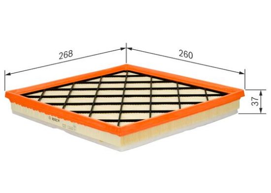 Obrázok Vzduchový filter BOSCH S0217