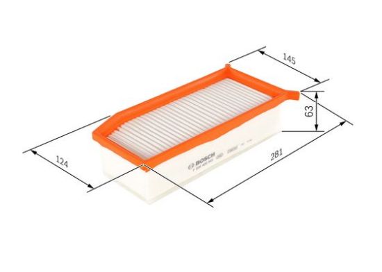 Obrázok Vzduchový filter BOSCH S0343