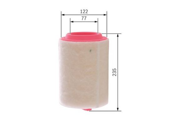 Obrázok Vzduchový filter BOSCH S0367