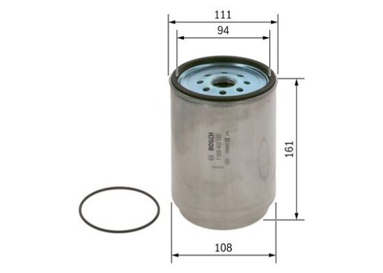 Obrázok Palivový filter BOSCH  F026402132