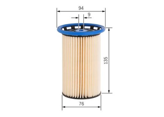 Obrázok Palivový filter BOSCH  F026402809