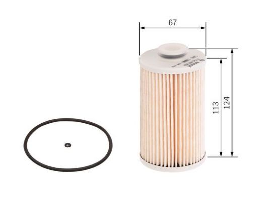 Obrázok Palivový filter BOSCH  F026402829