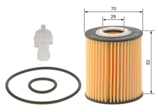 Obrázok Olejový filter BOSCH P7090