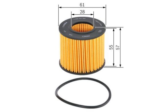 Obrázok Olejový filter BOSCH P7092
