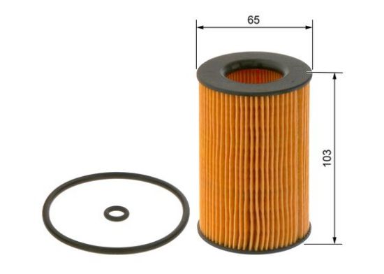 Obrázok Olejový filter BOSCH P7157