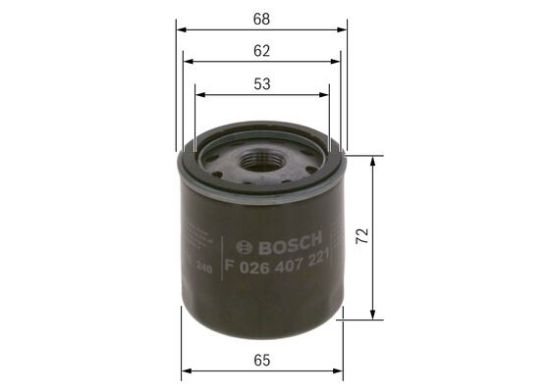 Obrázok Olejový filter BOSCH P7221